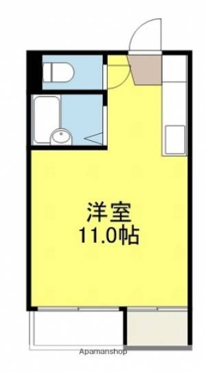 ビューハイツ島口 311の間取り画像