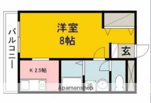 プレアール三番町 203の間取り画像