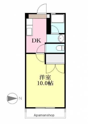 キャッスルエアポート 706の間取り画像