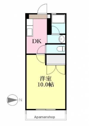 キャッスルエアポート 602の間取り画像