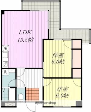 Ｆｏｎｔａｉｎｅ道後 302の間取り画像