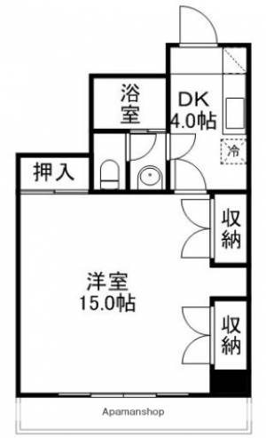 キャッスルエアポート 705の間取り画像