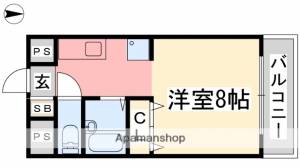 カーサ・エルマール 403の間取り画像