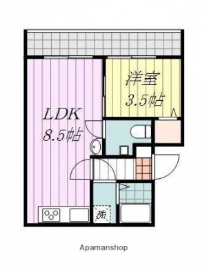 アイルーロス 207の間取り画像