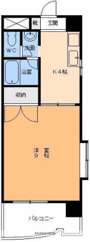 サンパティックＵ－1 402の間取り画像