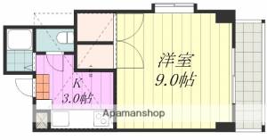 プレアール平和通 505の間取り画像