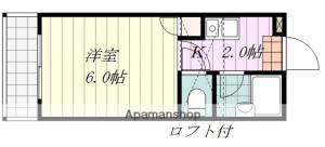 アップルハウス宮西 102の間取り画像