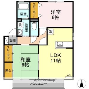 エントピアコートＭ 201の間取り画像