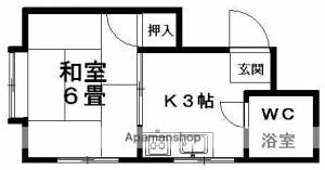 みどり荘 207の間取り画像