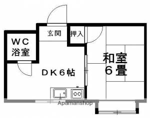 みどり荘 301の間取り画像