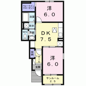 ルーナ　クレシエンテ 105の間取り画像