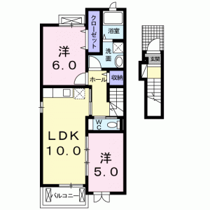 カサブランカ　II 205の間取り画像