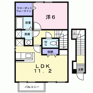 ウィッシュII 201の間取り画像