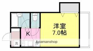 白石ハウス 203の間取り画像