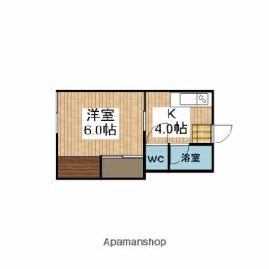 コーポ無名 202の間取り画像