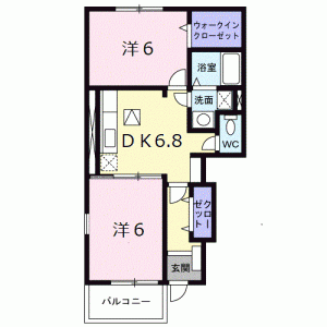 リコルディ 101の間取り画像