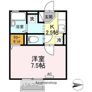 セジュール　ＹＣ 202の間取り画像