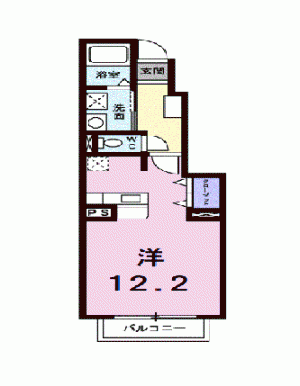 カーサ・アルカンシエルＢ 102の間取り画像