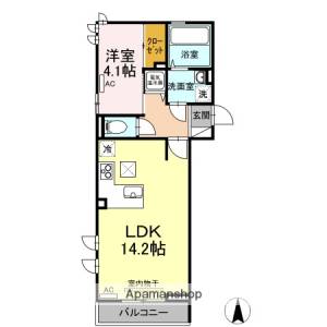 セジュールＭＣ 103の間取り画像