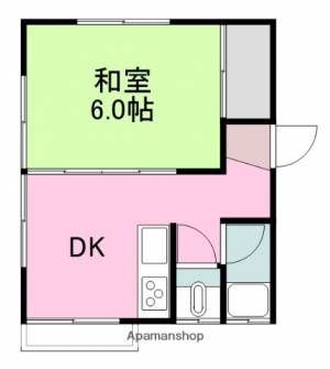 コーポ宮西 201の間取り画像