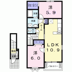 ひまわり　II 203の間取り画像