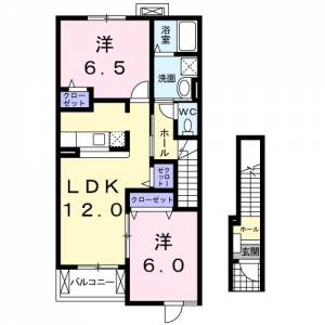 ラティオ．ＦＪ 203の間取り画像