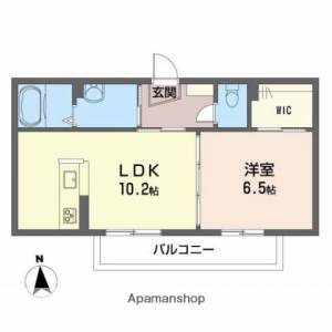 エターナル・グリーンII 202の間取り画像