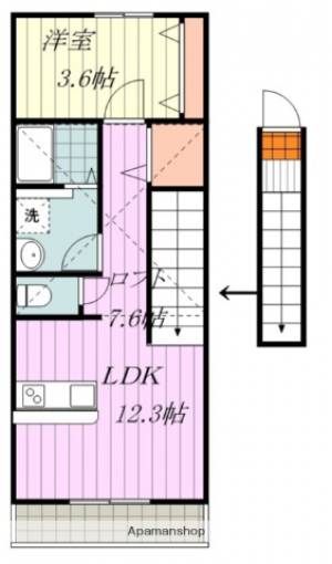 Ｐａｒｔｅｎａｉｒｅ　Ｋｕｍａｎｏｄａｉ　Ｒｅｖｅｌｉｚｅ． 302の間取り画像