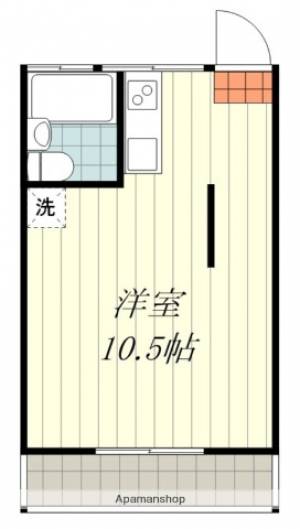 トロワボヌール山西 205の間取り画像