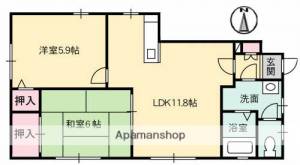 グランコート久万ノ台　Ｌ棟 1の間取り画像