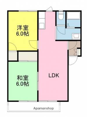 コスモクリアＤ棟 101の間取り画像