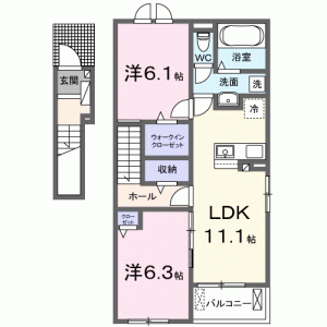 Ｓｗｉｎｇ　ＳｉｎｇIV 201の間取り画像