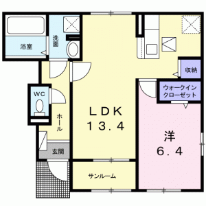 アルゴカミーノ 103の間取り画像