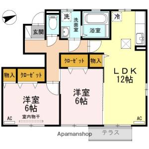 シャルマン 101の間取り画像