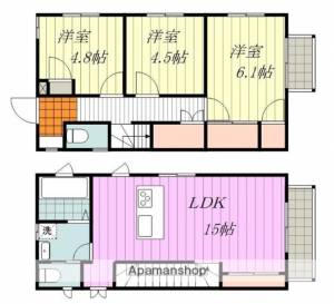 Ｃａｓａ　ｉｗａｓａｋｉ TREの間取り画像