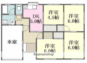 竹田一戸建　東棟 1Fの間取り画像