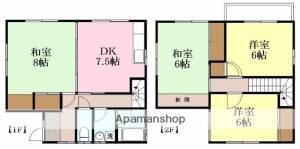 森棟一戸建　3号 1の間取り画像