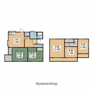 伊藤一戸建 1の間取り画像