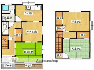 山西戸建　東棟 1の間取り画像