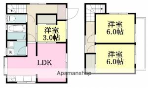 武田一戸建2 1の間取り画像