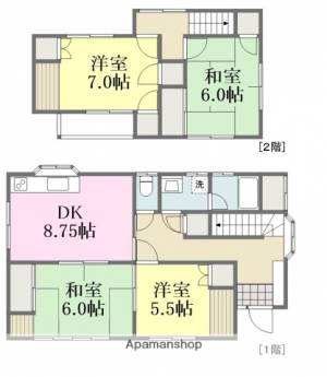 清水一戸建　南 1の間取り画像