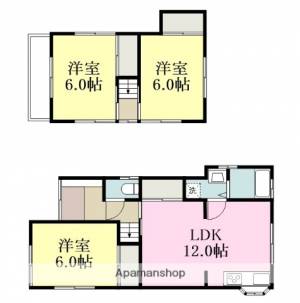 安城寺町374－3　戸建 1の間取り画像