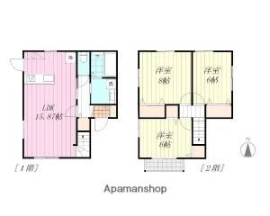 Ｃａｓａ　ａｌ　ｍａｒｅ15 1の間取り画像