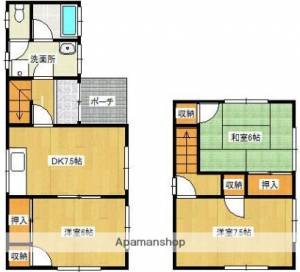 寺尾戸建 1の間取り画像