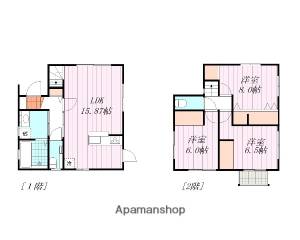 Ｃａｓａ　ａｌ　ｍａｒｅ北条辻　3号 1の間取り画像