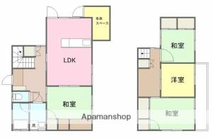 柳原一戸建 1の間取り画像