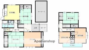 徳丸一戸建 1の間取り画像