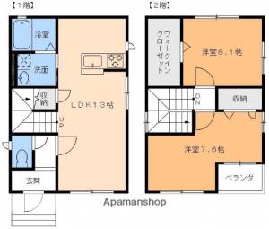 プルメリア　Ｃ（103） 1の間取り画像