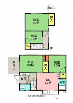 上市小池戸建4 1の間取り画像