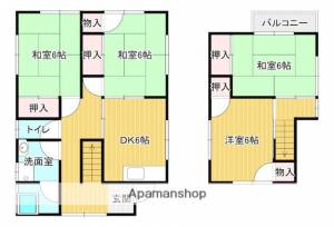 吉川一戸建5 1の間取り画像